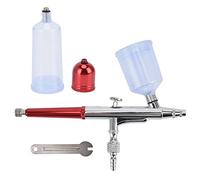 Haofy Airbrush Gun with Precision Trigger Control and Brass Construction G1/8 - Professional Tool for Model Building, Craft Detailing & Home Decoration