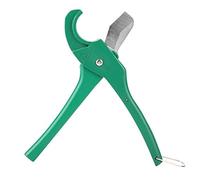 Haofy Aluminium Alloy Body PVC Pipe Cutter Ratchet Scissors Tube Cutting Hand Tool, High Green 8.3 X 1.6 X 0.8 Inches, Suitable for PVC, PP, PU, PE Material