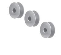 Haofy Aluminium Oxide Sewing Bobbin Durable Smooth Surface 100Pcs Easy to Install for Embroidery Machine Accessories