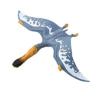 Haofy Ancient Magic Pterosaur Toy, Blue Plastic Real Flying Dinosaur Model for Kids, 8.86 Inch Educational Jurassic Winged Figure for Boys Girls Birthday Gifts