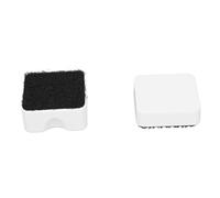Haofy Aquarium Magnetic Brush Cleaner, Ergonomic Mini Fish Tank Scraper with Strong Magnetism for Small Aquariums, 2pcs Set (Medium)