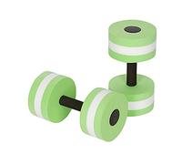 Haofy Aquatic Dumbbells EVA Floating Pool Dumbbells 2Pcs Water Barbells Non Removable Durable for Water Aerobics Fitness Exercise Swimming Pool Physical Therapy