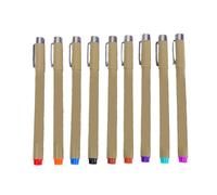 Haofy Artist Sketch Pens, Pigment Ink Pens for Drawing with Fine Tip, Skip Free Ink for Calligraphy Manga Sketching Illustration, Ideal for Beginners Professionals
