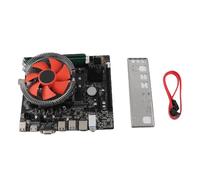Haofy B75 LGA1155 Gaming Combo PC, I5 3470 3.2GHz 8GB DDR3 | 32GB Max Dual Channel M.2 NVME SSD, 4 USB3.0 6 USB2.0, HD2500 3 Phase PWR, 6 Ch DIY Gaming Desktop