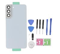 Haofy Back Glass Cover Replacement for S22 Plus S906U S906F - Durable and Cell Phone Parts - Ideal Fix for Cracked or Broken Phones - Includes Complete Toolkit (White)