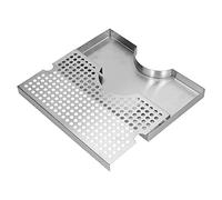 Haofy Bar Drip Tray Non Rusting Stainless Steel Beer Tower Drip Tray for Single to Triple Tap Towers