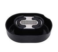 Haofy Beard Shaver Rinser Manual Push No Electricity Cleaner Beard Shaving Aid for Quick Easy Rinsing