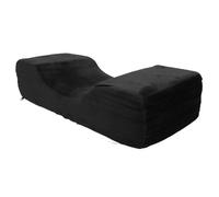 Haofy Beauty Pillow for Eyelashes Velvet Eyelash Extension Pillows u Form Design Comfortable and Breathable for All Sleeping Positions (Black)
