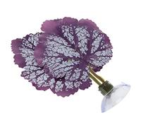 Haofy Betta Fish Leaf Pad, Resting Bed Decoration with Suction Cup for Fish Tank Aquarium, Provides a Sense Of Security with Plastic Hammocks