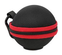 Haofy Billiard Ball Case Compact Storage Bag with Aluminum Alloy Clip for Pool Players, EVA Material, 60x70x70mm, 1 Unit