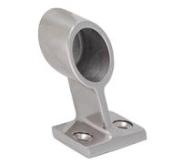 Haofy Boat Front Hand Rail Fitting 316 Stainless Steel Marine 60 Degree Front Stanchion for 22mm Pipe Mirror Polished, Salt Spray Resistant for Cabin Top Deck Yacht Handrail Installation