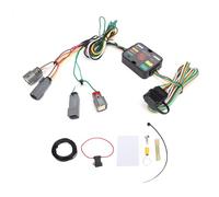 Haofy Boat Trailer Wiring Kit 4 Pin Tow Hitch Accessory for Bronco Sport 2021-2025 Replaces 56462 118836 4 Way Wire Harness for Tail Lights for Camping Biking Hauling Tough Metal and