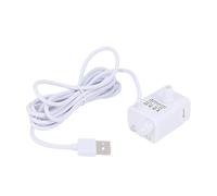 Haofy Brushless Aquarium USB Submersible Pump with Auto Power Off and Dry Burn Protection for Fish Tanks Pet Fountains Humidifiers Quiet ≤35dB Motor Enhanced Water Circulation