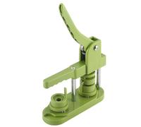 Haofy Button Maker Machine Kit with 100 Sets, Badge Press, Family Fun Craft and School Project Supplies (25mm)