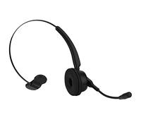 Haofy Call Center Bluetooth Headset 12 Hours Talk Time Noise Cancelling | Noise Cancelling Mic, 360° Adjustable Earmuff, Fits Computer Phone, 180mAh Battery, Secure Head Guard