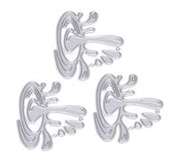 Haofy Carbon Steel Die Cuts Set Metal, Cutting Templates Water Droplets Water Droplet Compatible with Most Brands of Machines, Suitable for Spellbinders, Xcut, etc. Very Convenient,