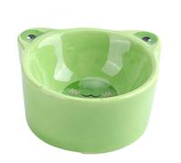 Haofy Ceramic Hamster Bowl Cartoon Animal Small Pet Feeder Panda Design 125g Food Water Dish Easy to Clean for Hamsters Gerbils Mice Guinea Pigs Birds Cage Use (#2)