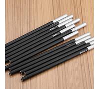 Haofy Charcoal Pencil Set 12pcs Professional Art Drawing Pencils Comfortable Holding for Sketching Artists Black Color (Medium)