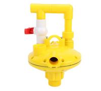Haofy Chicken Water Pressure Regulator with Automatic Drinker Control, Bidirectional Stabilizer, and Adjustable Valve Design for Coop & Poultry Systems on Farms, Durable Plastic