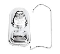 Haofy Chrome Brake Master Cylinder Cap, Single Bail | 1973 to 1983 Reservoir Lid, Rust Proof Metal, Scratch Guard, Classic Car Restoration
