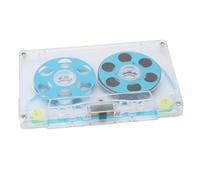 Haofy Classic Role to Roll Empty Cassette Band for That of Music, Ideal for Indie Bands, 46 Minutes of Recording Time (Blue)