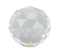 Haofy Clear Crystal Ball Prism 60 Mm Precise Glass Cut Colorful Crystal Lighting Props for Home Hotel