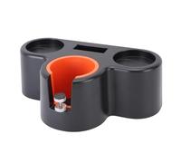 Haofy Coffee Tamping Station Organizer, ABS Material with Adjustable Height for 51mm 53mm 58mm Portafilter, Ideal for Home and Professional Baristas (Black)