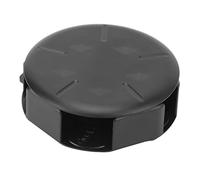 Haofy Coin Holder Storage Case for Counting Coins, Durable Plastic Coin Box with 5 Compartments for Organizing Nickels, Dimes, Quarters, and Pennies, Compact Size 2.56 X 2.4 X 0.98in