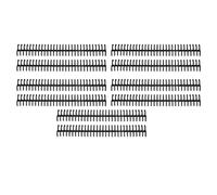 Haofy Consumption of 30 Rings That Connect a Plastic Ridge, Which is Compatible with A4 B5 A5 Size 150 Snadlers for The Presentation of Reports (Black)