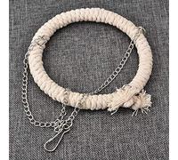 Haofy Cotton Rope Climbing Standing Stand for Physical Exercise, Decompression and Intelligent Development for Birds - White, size: 16 Cm / 6.30 Inches, for Pets for Pets