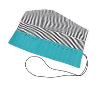 Haofy Crochet Hook Organizer Lightweight Oxford Cloth Bag with Size Slot Markings for Quick Access Vibrant Yellow Travel Case Perfect for Beginners and Experts Crafting On The Go 12 (Green)