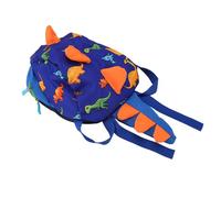 Haofy Cute Dinosaur Kids Backpack with Leash Prevents Lost for Toddler 2-4 Years Old Oxford Cloth for Kids (Dark Blue)