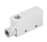 Haofy CV-15HS Vacuum Generator, Aluminum Alloy, Compact Design, High Airflow 63L/min, Ideal for Pneumatic Systems and Automation Applications