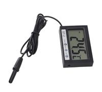 Haofy Digital Car Thermometer More Precisely Internal External Dual Temperature Aquarium Thermometer for Fish Laboratories, Clear Digital Display, Easy Installation