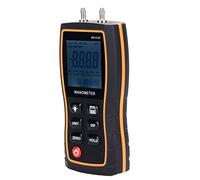 Haofy Digital Differential Manometer, High-Strength ABS Handheld Pressure Gauge with ±103.42KPA Range, 11 Units for HVAC Ventilation Systems Cleanrooms