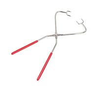 Haofy Dipping Tongs, Stainless Steel Pottery Tool, 360 Degree Glaze Control for Pottery Craft, Comfortable Grip for Artists