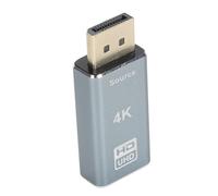 Haofy DisplayPort to HD Multimedia Interface Adapter Converter 4K 30Hz for Surveillance Cameras and Large Ads of Universal Compatibility
