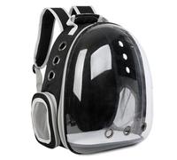 Haofy Dog and Puppy Carrier Backpack with Clear Dome, 180 Degree Viewing, Breathable Mesh Windows for Travel, Hiking, Vet Visits