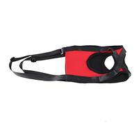 Haofy Dog Lift Harness Neoprene Front Leg Support Sling Medium with Handle Walking Aid for Senior Injured Disabled Dogs Hip Joint Mobility Help for Stairs Cars (Red front legs L)