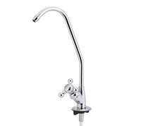 Haofy Drinking Water Faucet, 1/4'' Zinc Alloy Kitchen Sink Faucet Water Filtration Faucet Tap Reverse Osmosis RO Drinking Water Filter