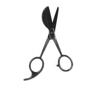 Haofy Duckbill Scissors Stainless Steel 8 Inch with Z-Line Edge - Precision Carpet Shears for Applique, Fabric Crafts and Home
