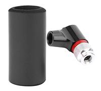 Haofy Easy-to-Use Mini CO2 Inflator Pump with Dual Valve Control for Fast Tire Inflation on the Go (Black)