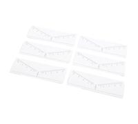 Haofy Einweg -Eye Brauen Lines for Symmetrical Shapes Adaptable to All Facial Forms, 100 Leaves of Eyebrow Racing Stickers for Precision Design, Suitable for Professional Use