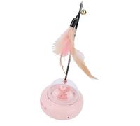 Haofy Electric Cat Teaser Toy, Rotating Feather, Automatic Interactive Cat Toy, 120 Min Battery Life