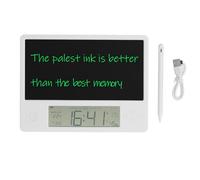 Haofy Electronic Calendar with Notepad LCD Manuscripts -Board Digital Date Clock Writer, Multifunctional Writing for Family Office Iron Wearable