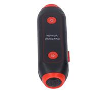 Haofy Electronic Whistle Loud Sound with 3 Bright LED Lights ABS Lightweight Design for Coaches Referees Sports Training Uses 9V Battery Audible Alert Over Distances Perfect Outdoor (Red)