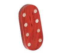 Haofy Fidget Slider 2.75 Inch Red Sandalwood - Smooth Magnetic Stress Relief Toy for Office, Home, Travel Anxiety Relief (Unlimited Water Ripple)