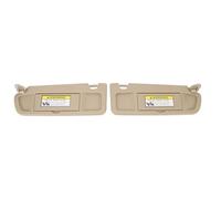 Haofy Fit for the Solar Visual Meeting with Washbasin Mirrors and Sunlight Blocked for 2006-2011, 1 Pair of Fit for Sun Protection Visor for Make-up Application and for Protection in Beige