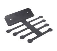 Haofy Fitness Band Rack Wall Montage Place Sparing Training for Home Fitness Studio, Eisen Memory -Rack for Accessories, Straps