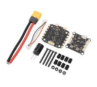 Haofy Flight Controller with 55a 4 in 1 ESC Stable Flight Control for FPV Drone, Compatibility of the Standard Size with LED GPS Night Test